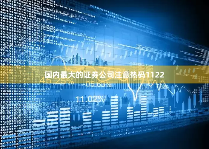 国内最大的证券公司注意热码1122